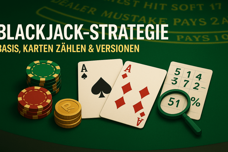 Blackjack-Strategie für Österreich: Basis, Karten zählen & Varianten verstehen