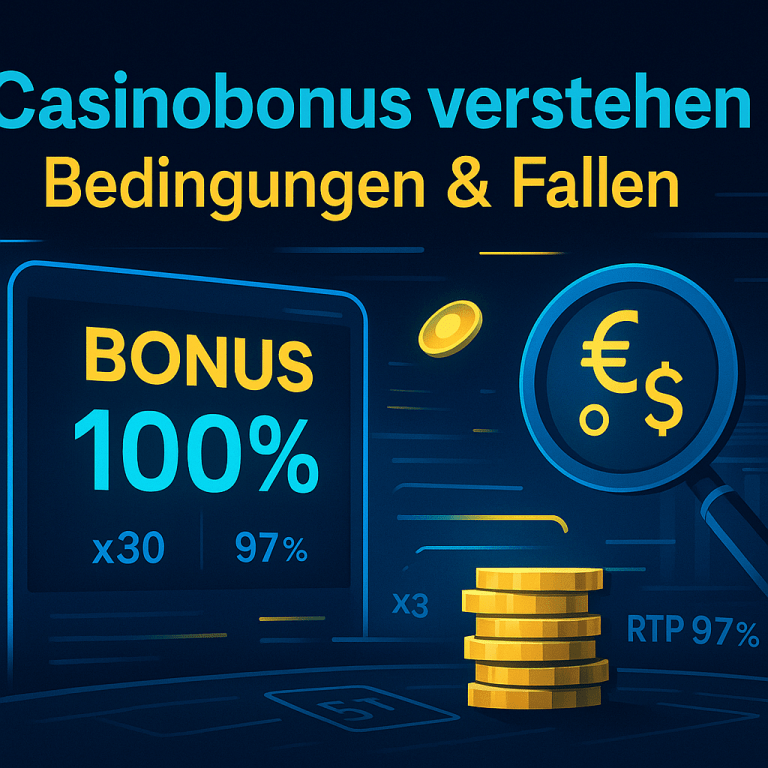 Der Casino-Bonus-Guide: So knackst du die Umsatzbedingungen und umgehst die fiesesten Fallen