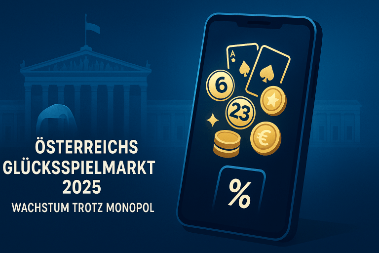 Österreichs Glücksspielmarkt 2025: Zwischen Wachstum, Monopoldruck & Hochgewinnen