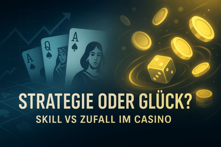 Strategie vs. Glück: Wann ist ein Casinospiel eigentlich ein Geschicklichkeitsspiel?