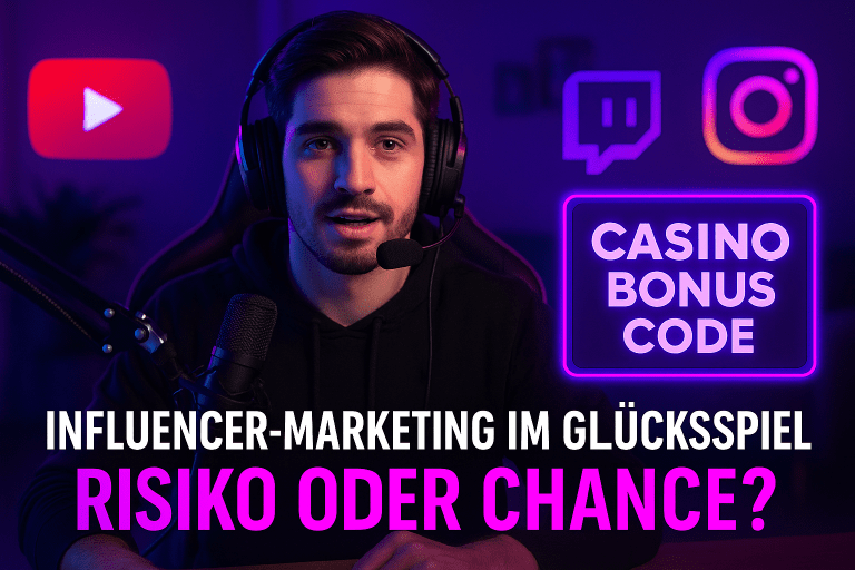 Influencer-Marketing im Glücksspiel: Wenn Streamer zum Bonus-Botschafter werden
