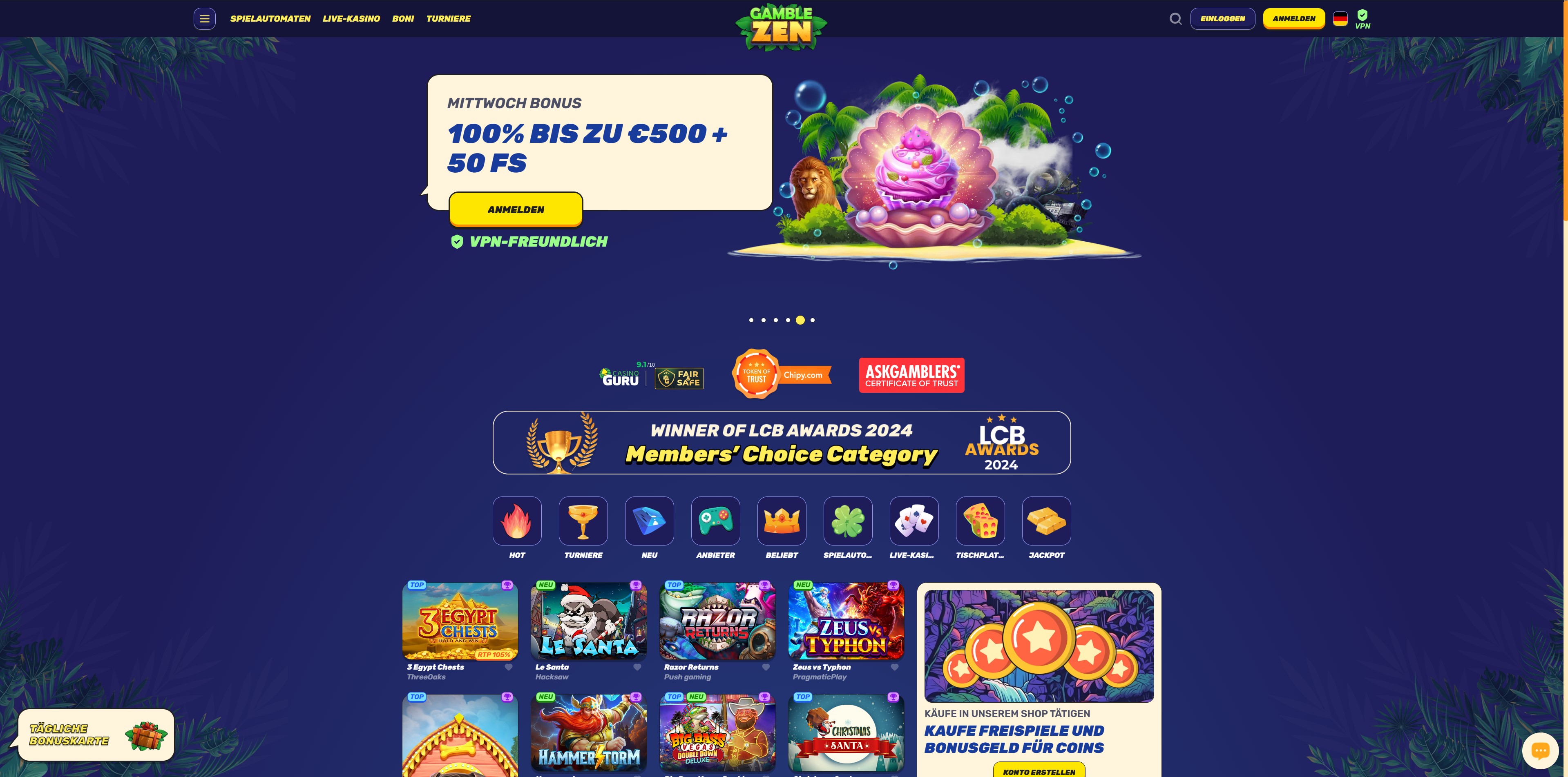 Gamblezen Homepage